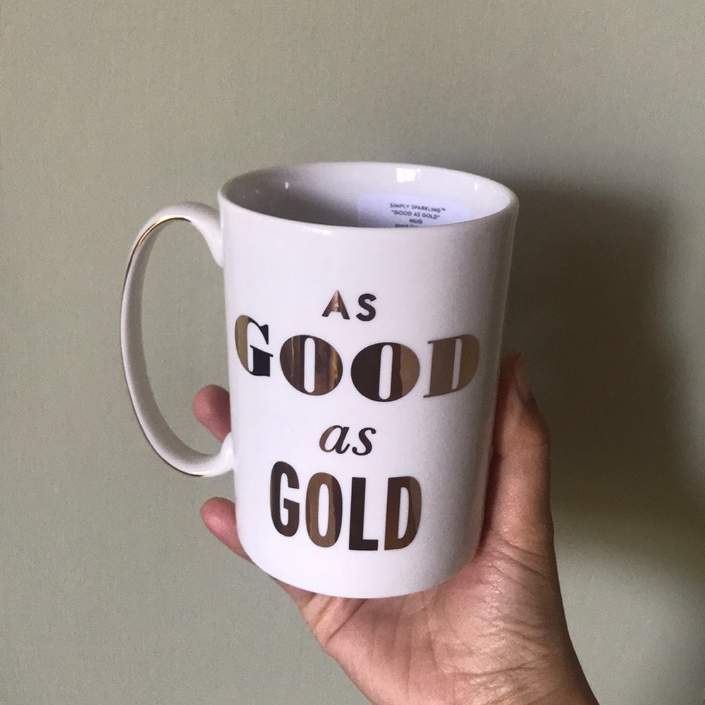 New Kate Spade as good as gold mug cup gift - Picture 2 of 4